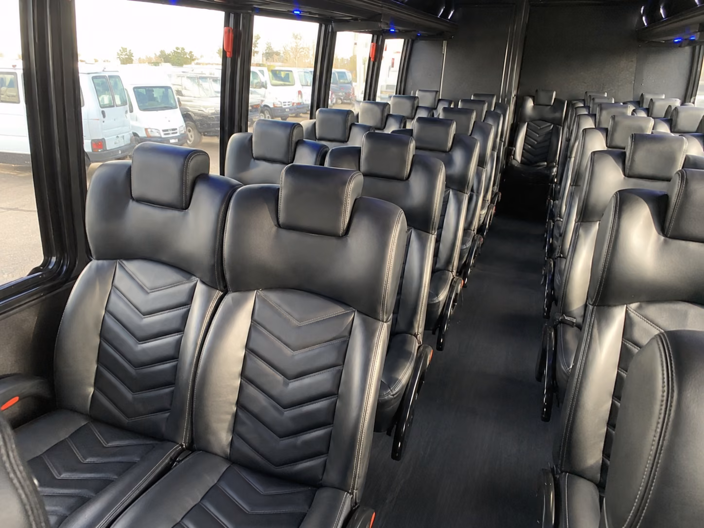 costa mesa charter bus rentals for airport transfers