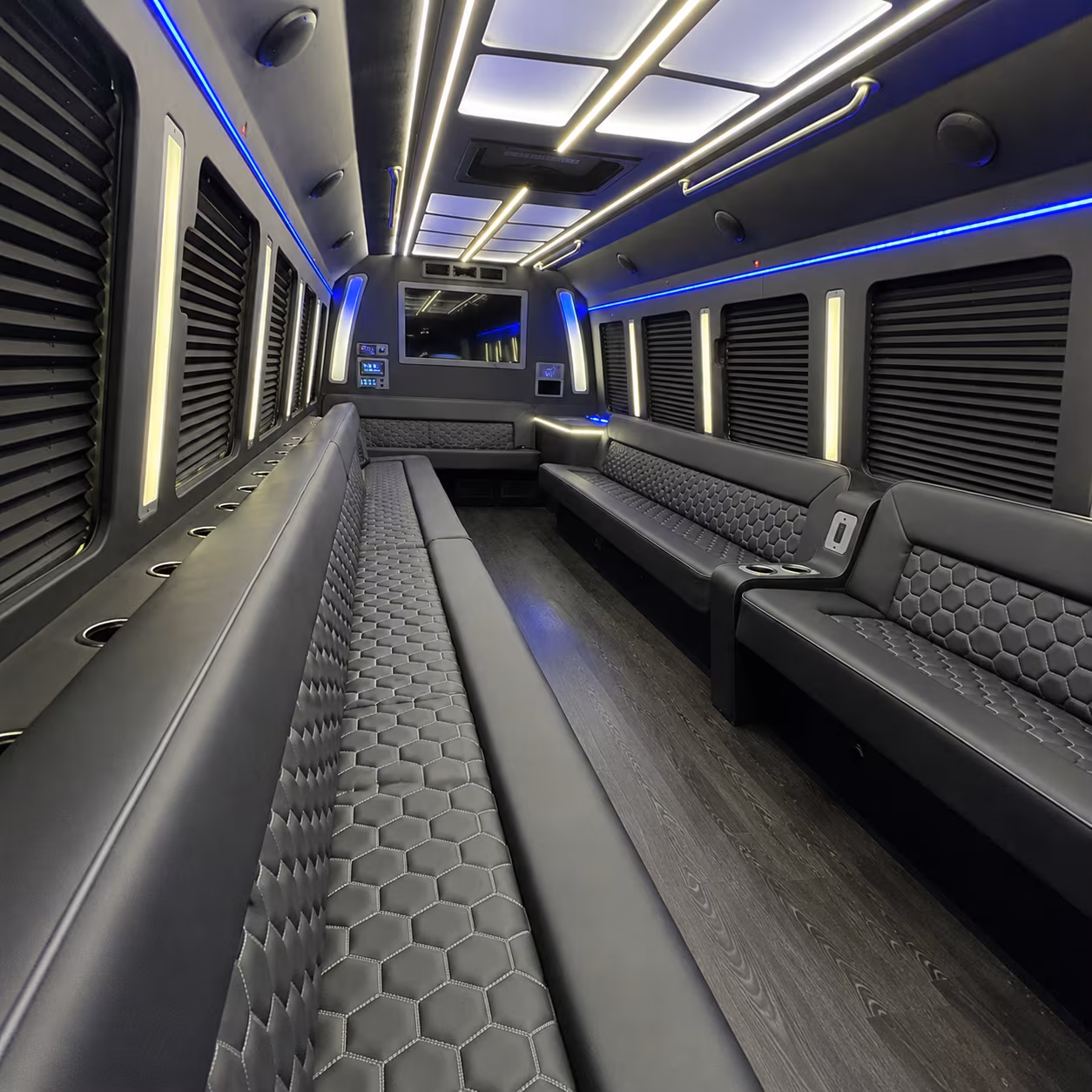 holiday party bus rental
