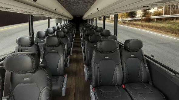 brea 25 passenger minibus inside