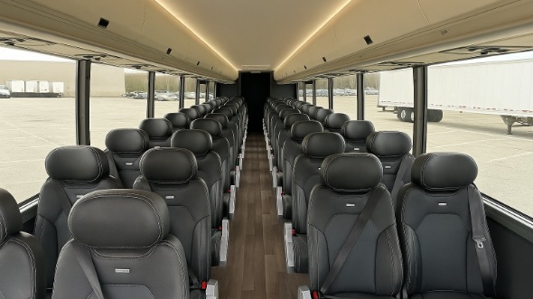 brea 28 passenger minibus inside