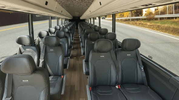 brea 30 passenger minibus inside