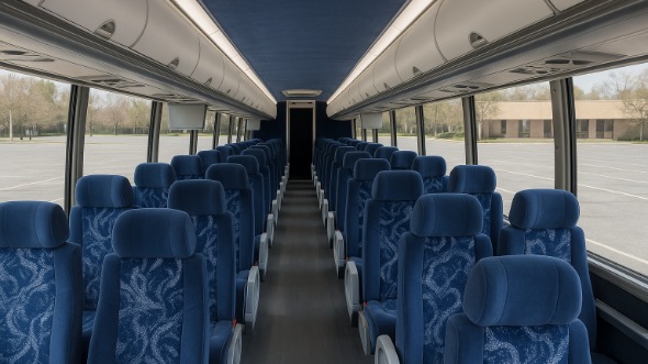 brea 50 passenger charter bus rental