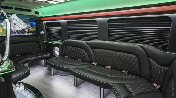 brea sprinter limo rental inside